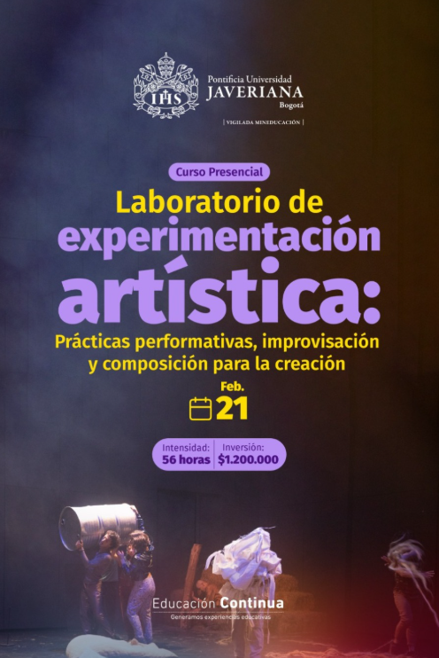 U JAVERIANA - EL BOLETÍN l Esta semana en la Facultad de Artes